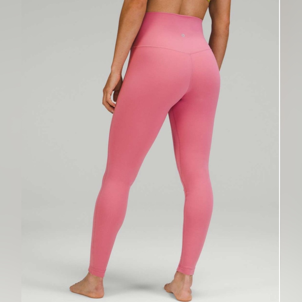 Lululemon Align High-Rise Pant 28" Pink Blossom size 12